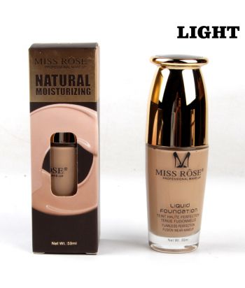 7601-031L1 Glass bottle with golden cap,  liquid foundation of single package,color Light